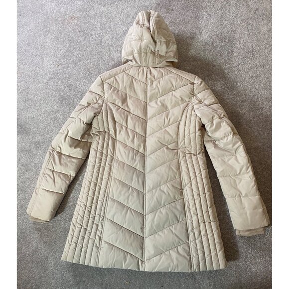 Tommy Hilfiger Quilted Winterwith Hood Puffer Coat Medium - Picture 2 of 13